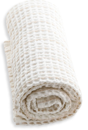 Asciugamano maxi Big Waffle in cotone biologico - CASAGIN