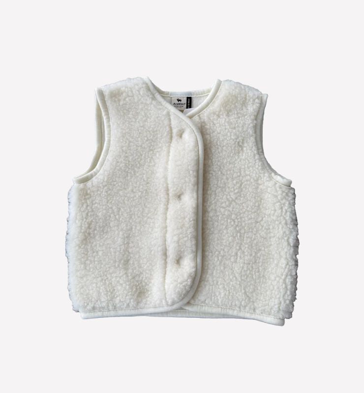 Gilet pile in lana naturale – Il Pile Naturale *Edizione Limitata*