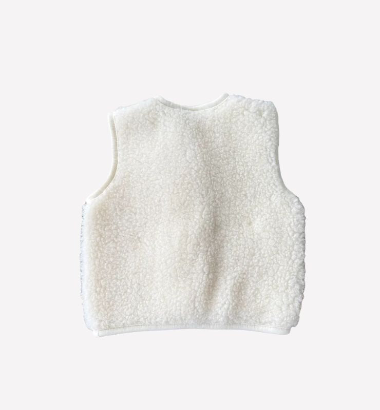 Gilet pile in lana naturale – Il Pile Naturale *Edizione Limitata*