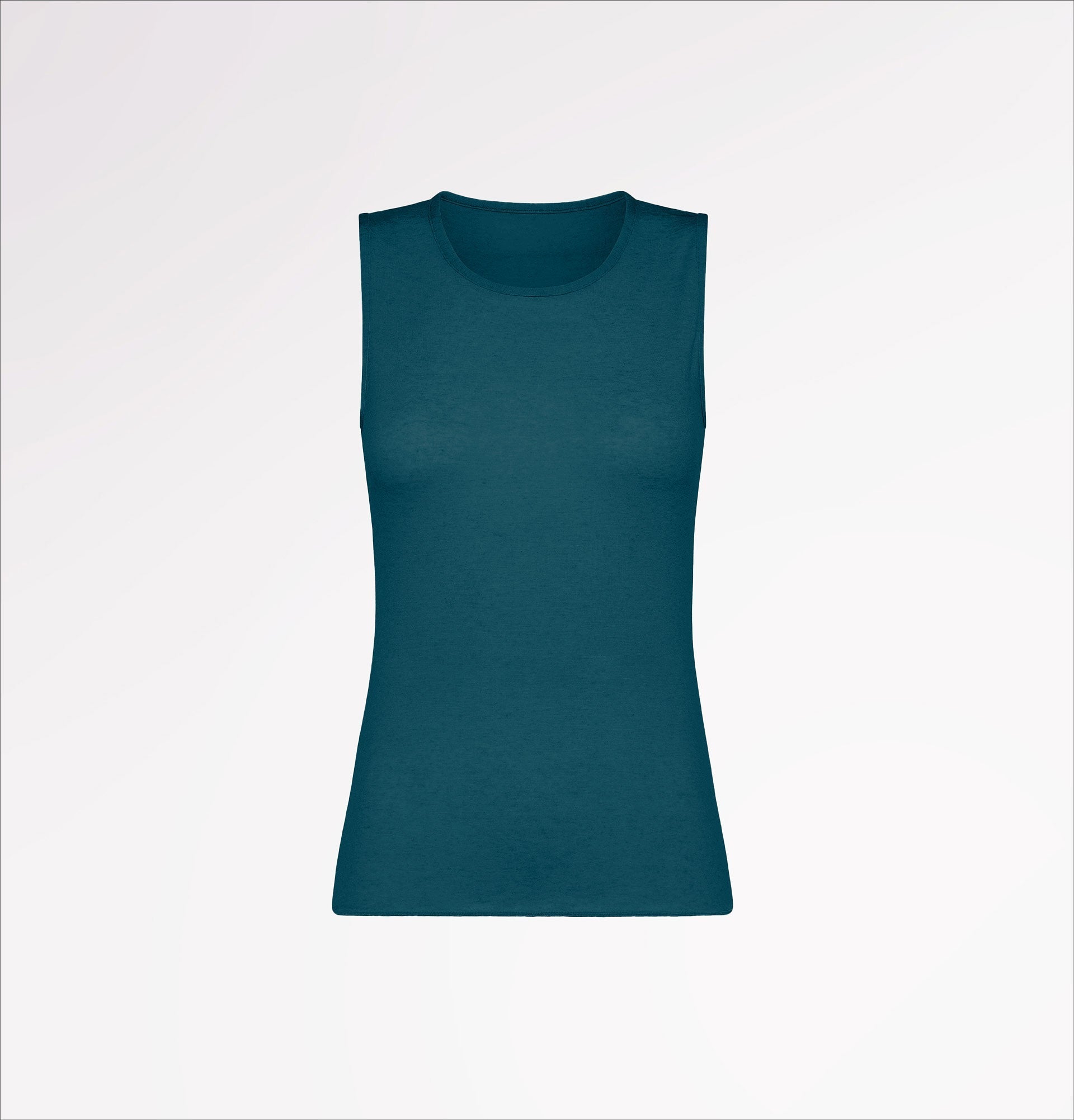 Canotta girocollo in TENCEL™ cashmere a spalla larga - CASAGIN
