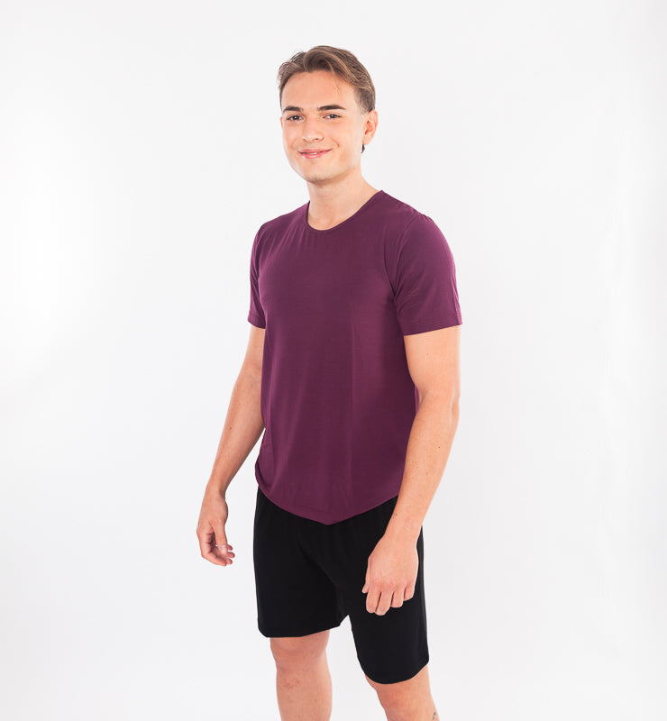 Men's TENCEL™ short-sleeved T-shirt