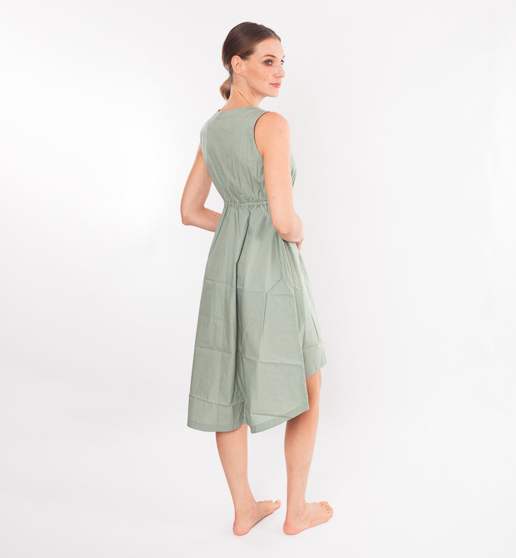 Abito midi Summer in cotone biologico