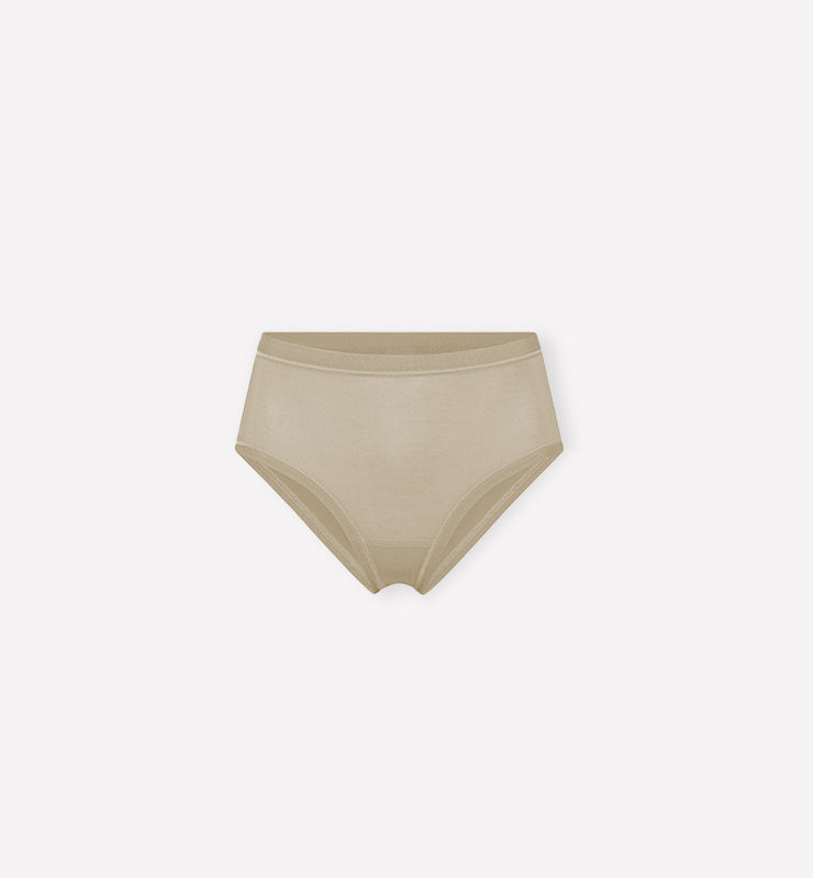 Slip midi in tessuto naturale - CASAGIN