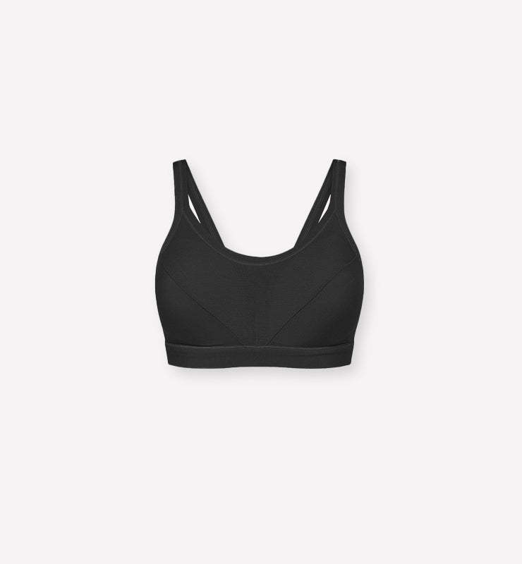 Reggiseno bralette imbottito in tessuto naturale - CASAGIN