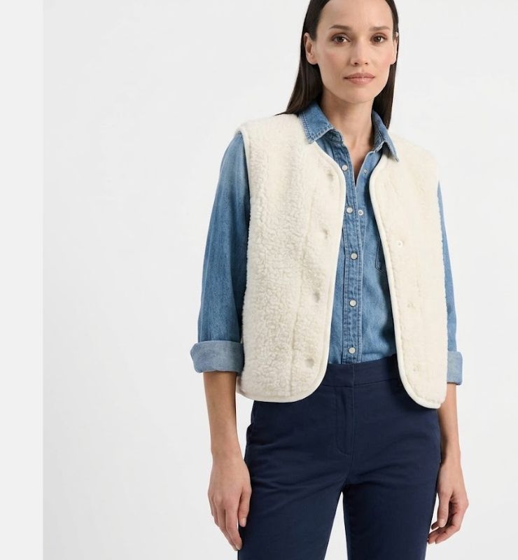 Gilet pile in lana naturale – Il Pile Naturale  *Edizione Limitata*
