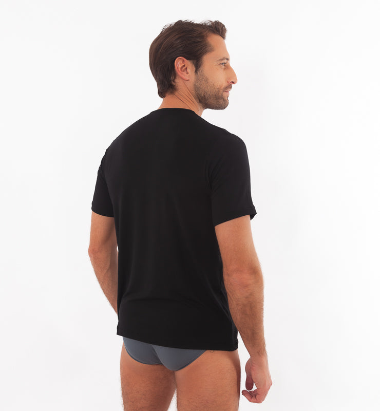 T-shirt uomo in TENCEL™ cashmere a manica corta - CASAGIN