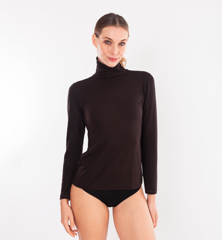 Dolcevita in TENCEL™ a maniche lunghe