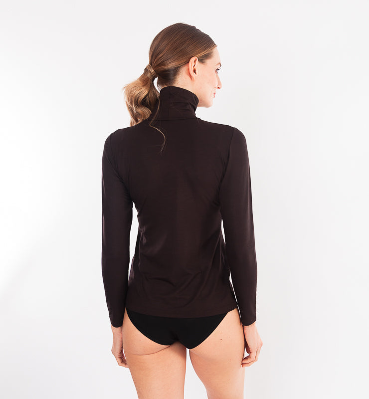 Dolcevita in TENCEL™ a maniche lunghe