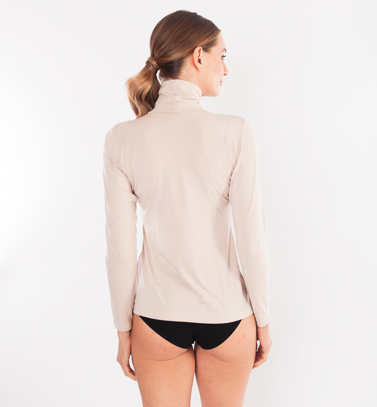 Dolcevita in TENCEL™ a maniche lunghe