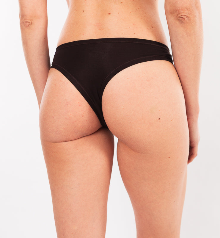 Brazilian briefs in natural fabric