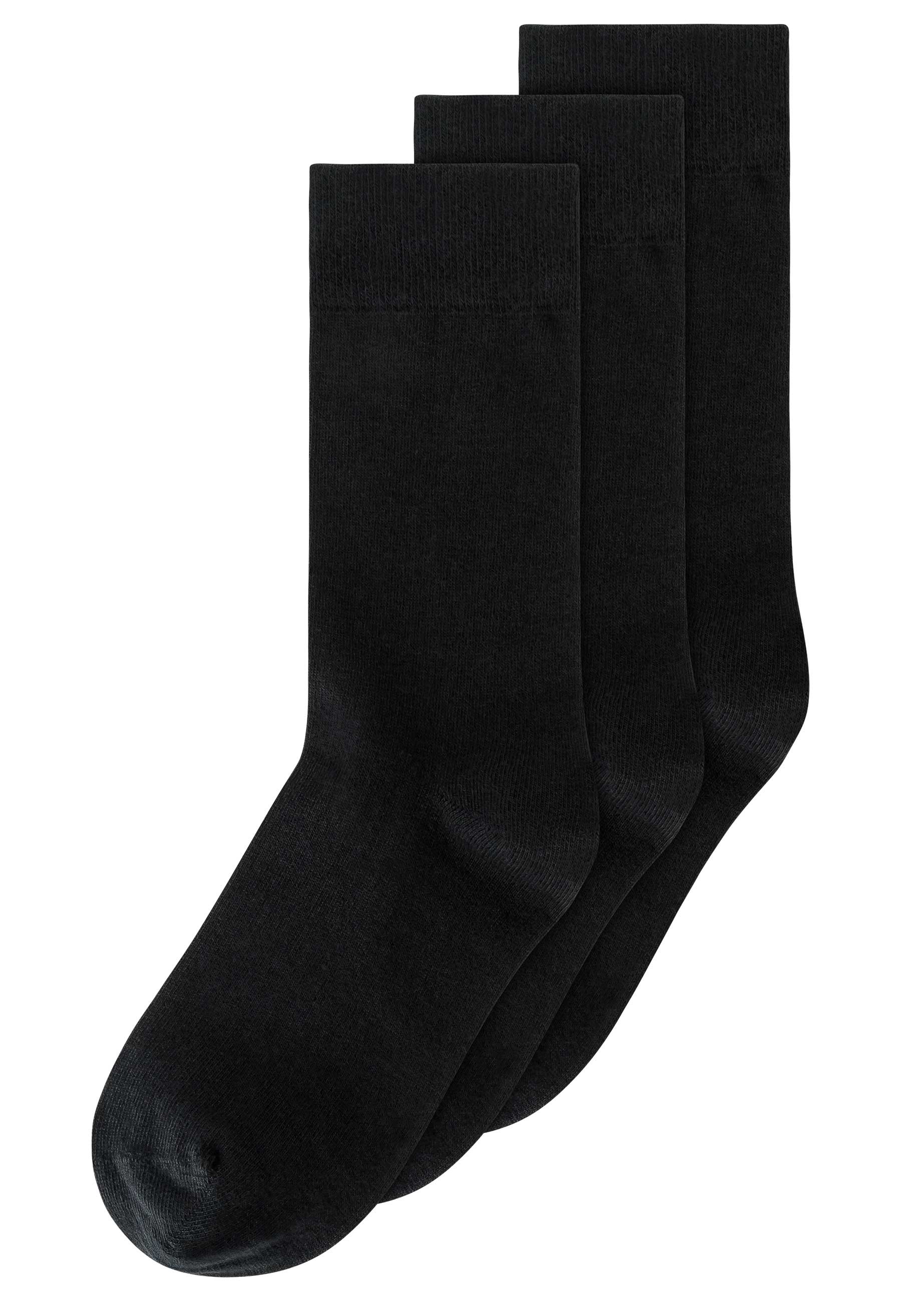 3 Pack Calzini Basic in Cotone Biologico Fairtrade